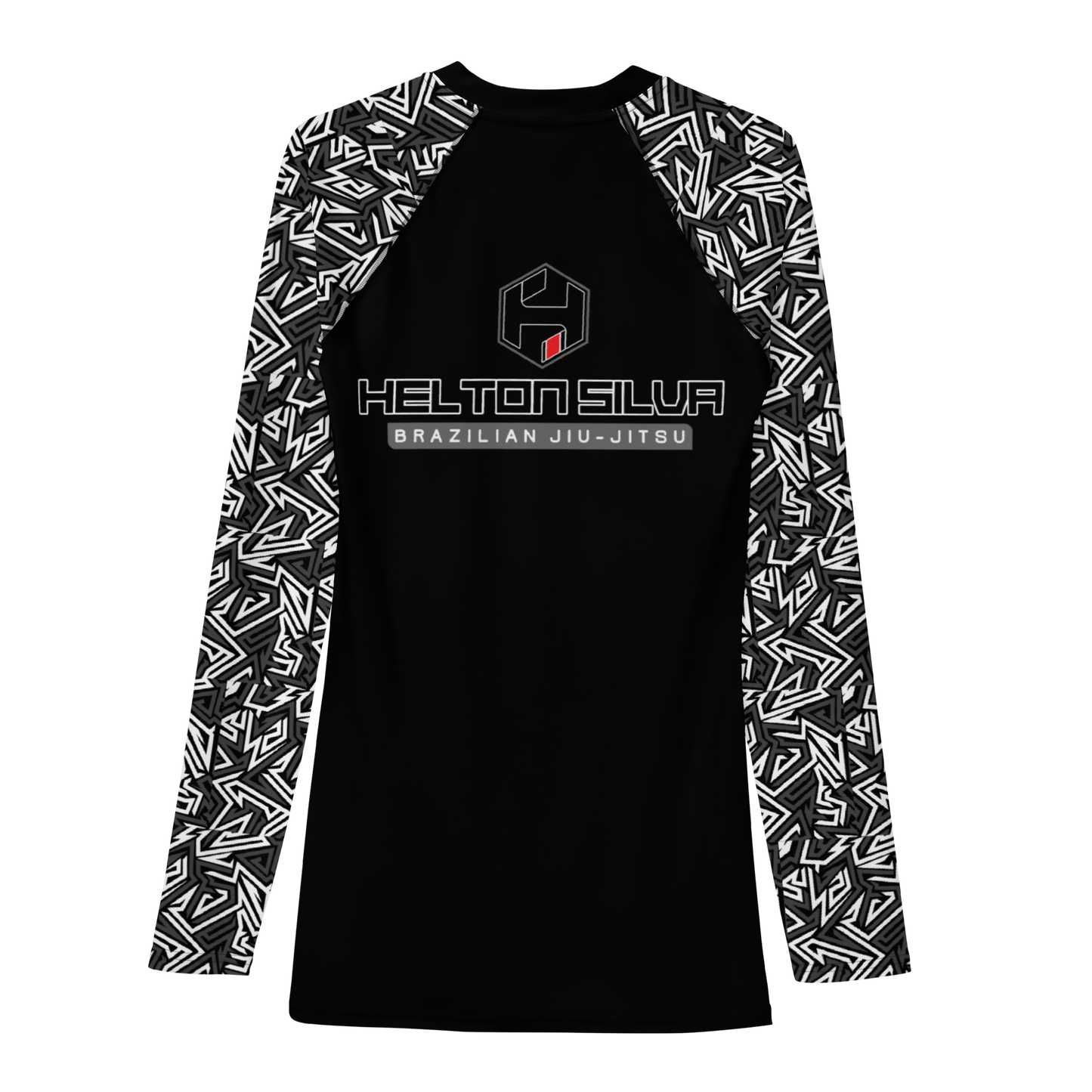 Adult White Sleeve Rash Guard