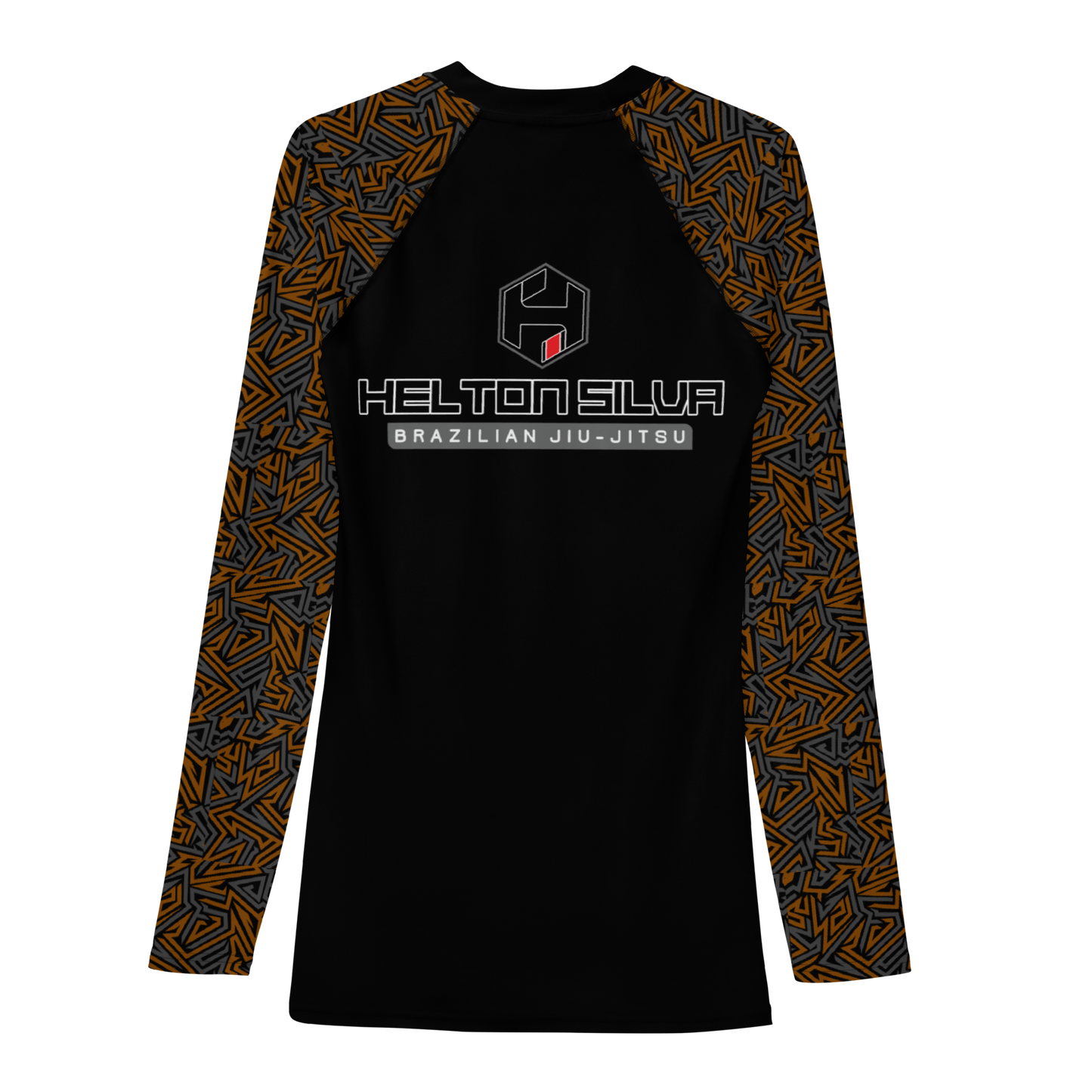 Adult Brown Sleeve Rash Guard