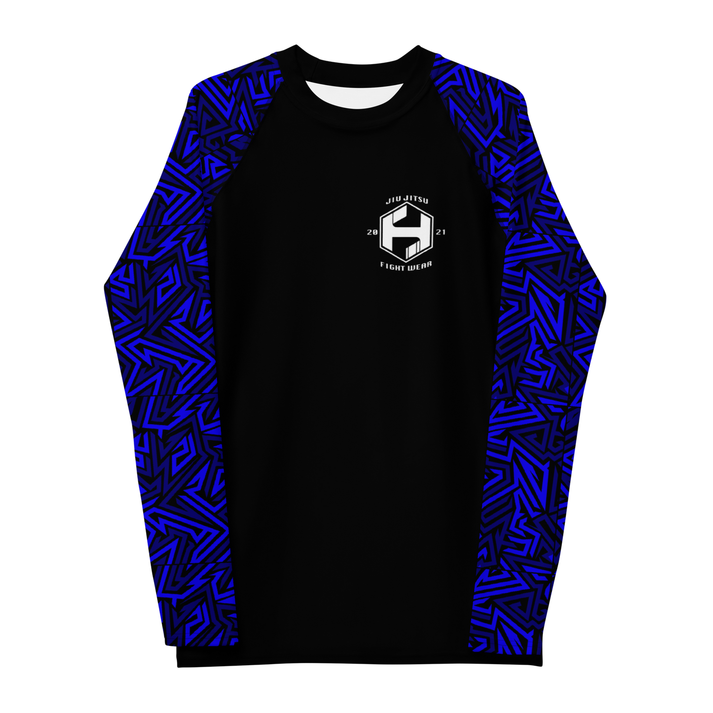 Adult Blue Sleeve Rash Guard