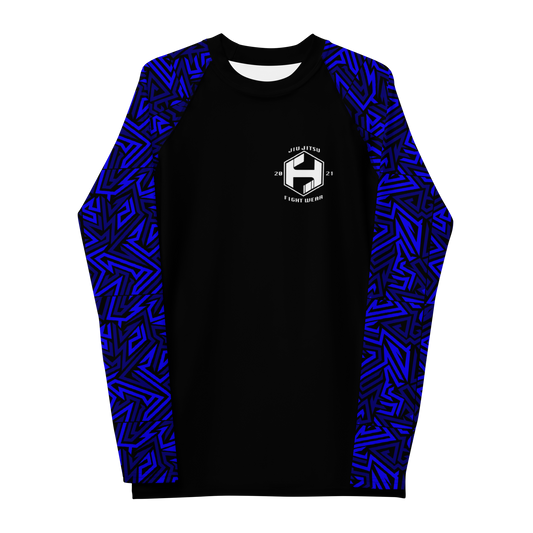 Adult Blue Sleeve Rash Guard