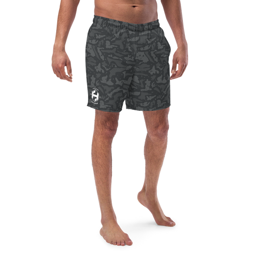 Grey Cammo Men's  swim trunks