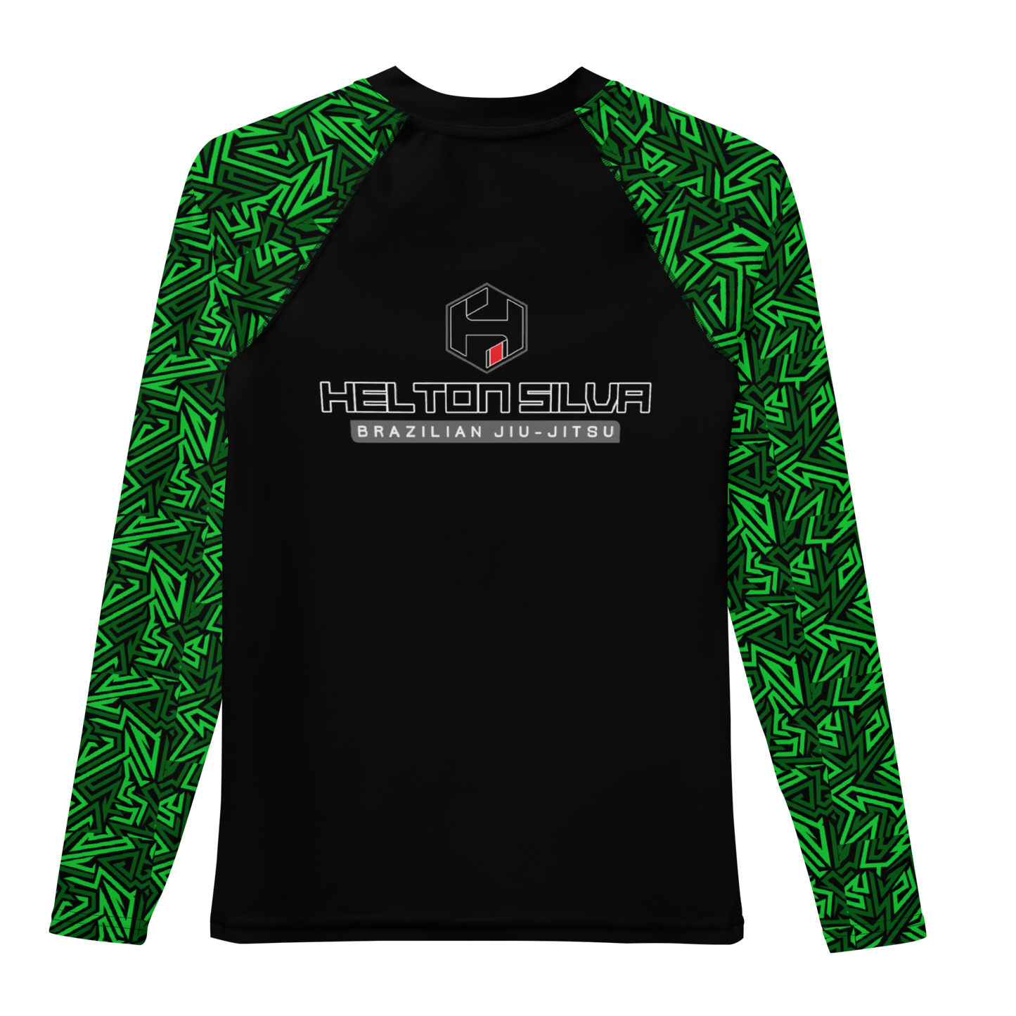 Kids Green Sleeve Rash Guard